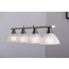 Globo RUBEN hanging light stainless steel, 4-light sources