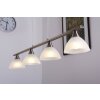 Globo RUBEN hanging light stainless steel, 4-light sources