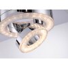 Leuchten Direkt TIM ceiling light LED chrome, 2-light sources