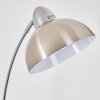 POITOU Floor Lamp matt nickel, 1-light source