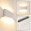 MARSH Outdoor Wall Light LED white, 2-light sources