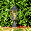 Pedestal light Gilze black, 1-light source