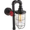 Globo BAYUDA wall light black, 1-light source