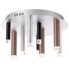 Brilliant Living Cembalo Ceiling Light LED aluminium, 9-light sources