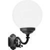 LCD SOLTAU Outdoor Wall Light black, 1-light source