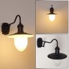 SURNU Outdoor Wall Light black, 1-light source