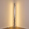 NAGOLD Floor Lamp LED chrome, matt nickel, 1-light source