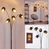 ALSEN Floor Lamp black, 5-light sources