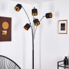 ALSEN Floor Lamp black, 5-light sources