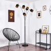 ALSEN Floor Lamp black, 5-light sources