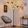 ALSEN Floor Lamp black, 5-light sources