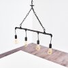 KOLYMA Pendant Light rust-coloured, black, 4-light sources