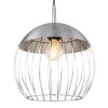 Globo CREAM Pendant Light chrome, 1-light source
