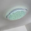 Bleik Ceiling Light LED white, 1-light source, Remote control