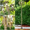 NATAL Lamp Post black-gold, 3-light sources
