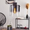WICHITA Pendant Light smoke coloured, black, 1-light source
