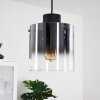 WICHITA Pendant Light smoke coloured, black, 1-light source