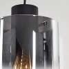 WICHITA Pendant Light smoke coloured, black, 1-light source