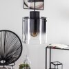 WICHITA Pendant Light smoke coloured, black, 1-light source