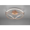 Trio CHARIVARI Ceiling Light LED brass, 1-light source