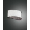 Fabas Luce BOOK wall light matt nickel, 1-light source