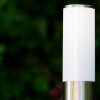 Caserta outdoor floor lamp stainless steel, 1-light source