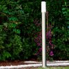 Caserta outdoor floor lamp stainless steel, 1-light source