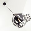Eglo CARLTON 1 hanging light black, silver, 1-light source