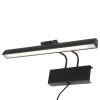 Steinhauer Litho Wall Light LED black, 1-light source