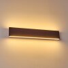 OBION Wall Light LED rust-coloured, 2-light sources