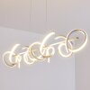 Lavaca Pendant Light LED silver, 4-light sources