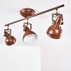 Ceiling Light Tina rust-coloured, 3-light sources