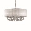 Ideal Lux SWAN Pendant Light chrome, 6-light sources