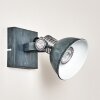 Gudo Wall Light grey, white, 1-light source