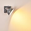 Gudo Wall Light grey, white, 1-light source