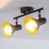 Mavas Ceiling Light black, 2-light sources