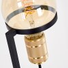 OKUDARI Floor Lamp gold, brass, black, 1-light source