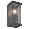 Outdoor Wall Light Mantra MERIBEL grey, 1-light source