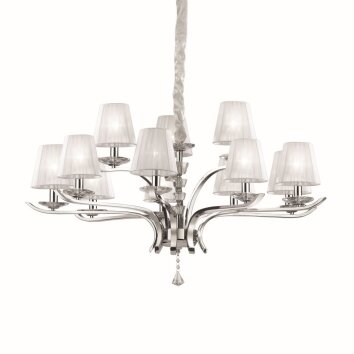 Ideal Lux PEGASO Chandelier white, 12-light sources