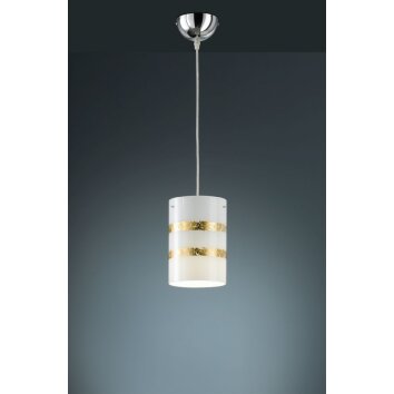 Trio NIKOSIA Pendant Light chrome, 1-light source