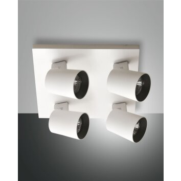 Fabas Luce MODO Ceiling light white, 4-light sources