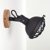 ONSALA Wall Light brown, black, 1-light source