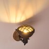 ONSALA Wall Light brown, black, 1-light source