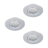 Eglo AREITIO recessed light LED aluminium, 3-light sources