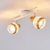 Bariloche Ceiling Light chrome, white, 2-light sources