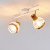 Bariloche Ceiling Light chrome, white, 2-light sources