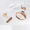 Bariloche Ceiling Light chrome, white, 2-light sources