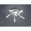 Trio Serie 2824 ceiling light LED chrome, 5-light sources