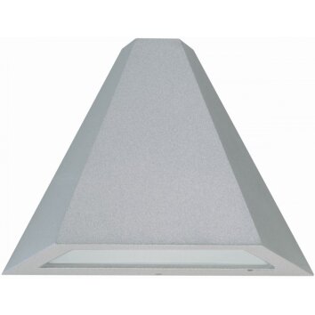 Albert 673 outdoor wall light silver, 1-light source