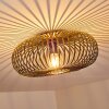 ORAVI Ceiling Light black-gold, 1-light source
